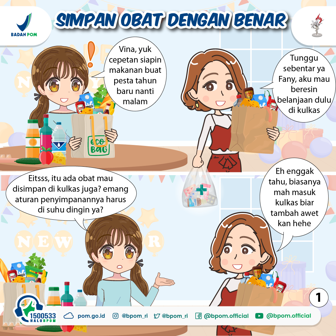 Simpan Obat dengan Benar