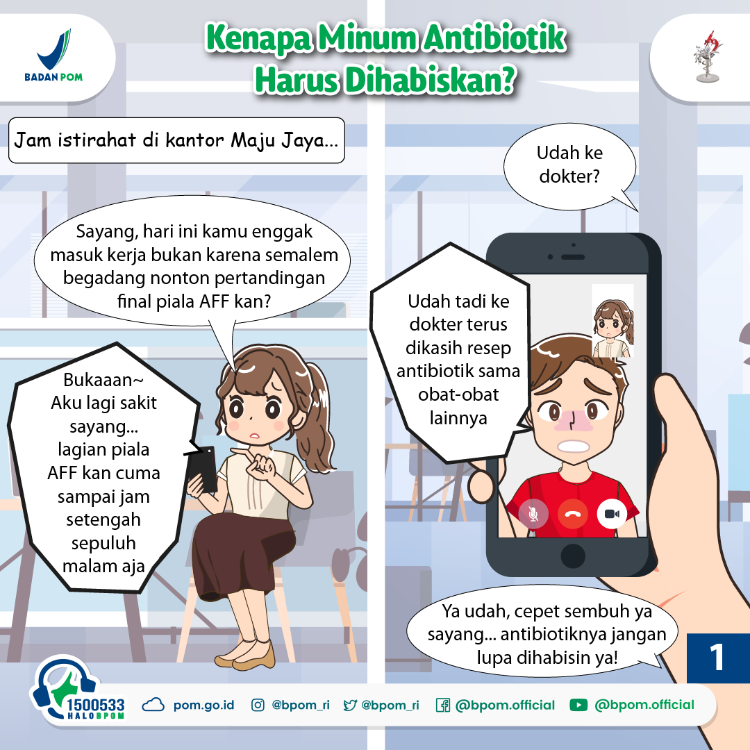 Kenapa Minum Antibiotik Harus Dihabiskan?