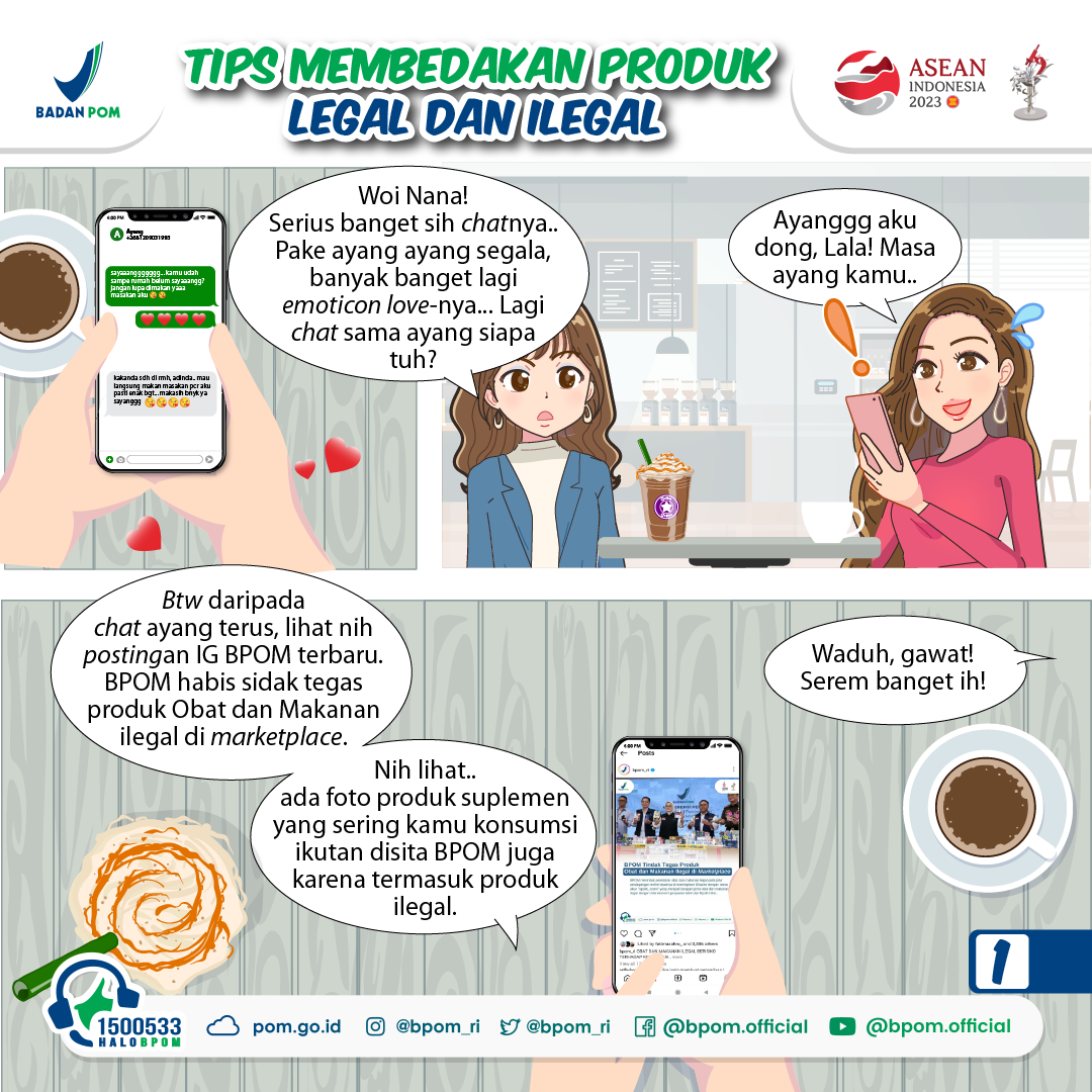 Tips Membedakan Produk legal dan Ilegal