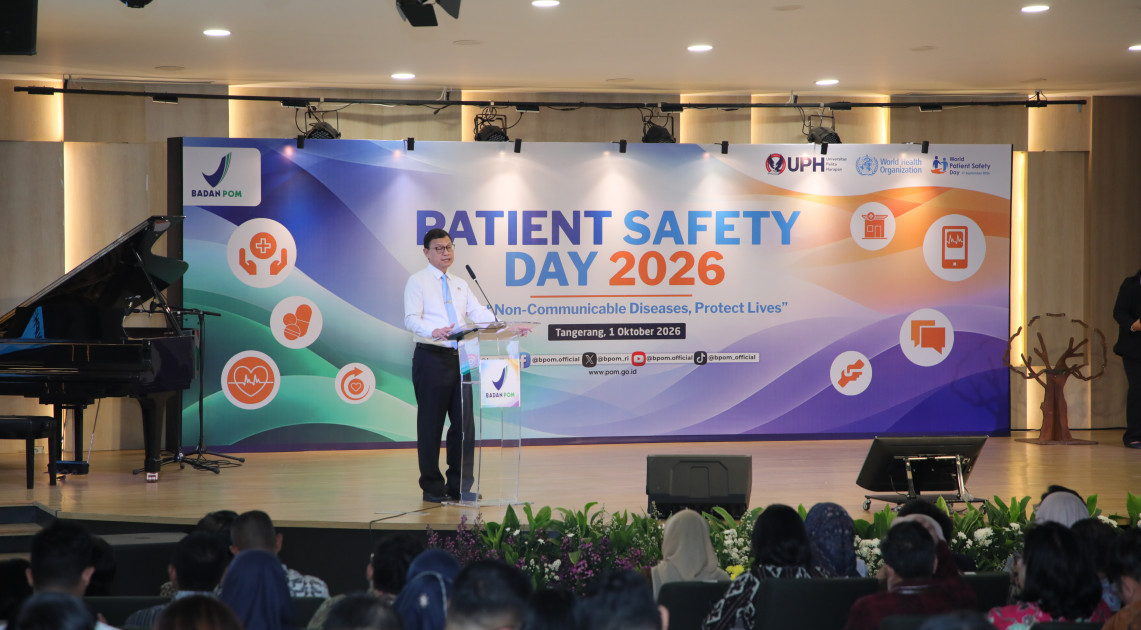 BPOM Ajak Masyarakat Cegah Penyakit Tidak Menular dan Lindungi Keselamatan Pasien | Badan Pengawas Obat dan Makanan
